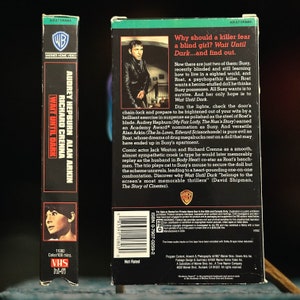 Wait Until Dark 1991 VHS Tape image 2