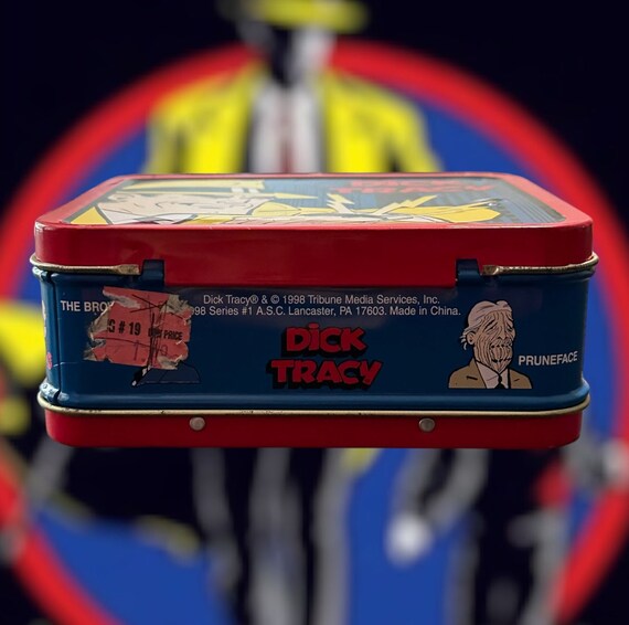 Dick Tracy 1998 Metal Lunchbox - image 5