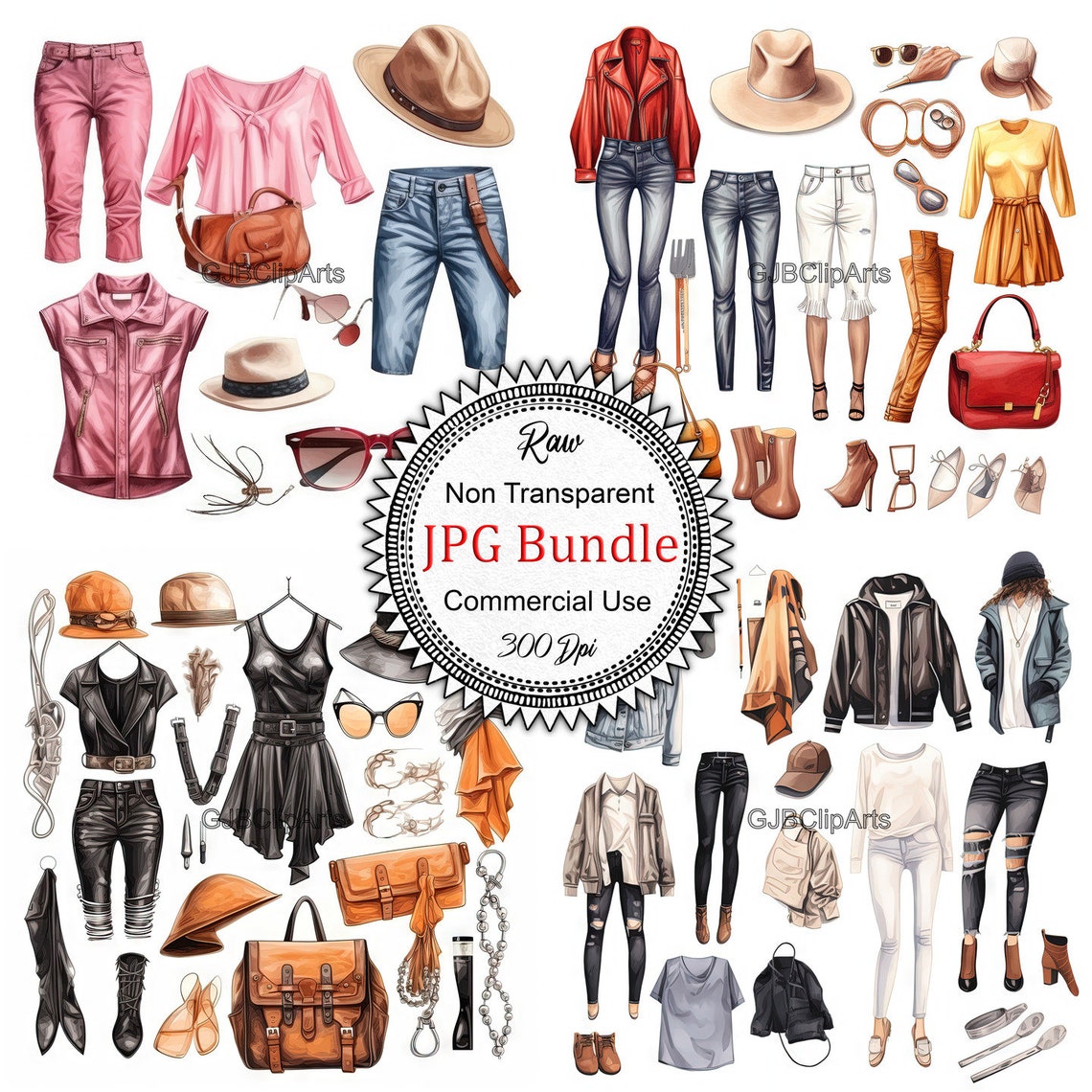 Fashion Trends Clipart, Clothes Clipart, Accessory Clipart, Top Clipart ...