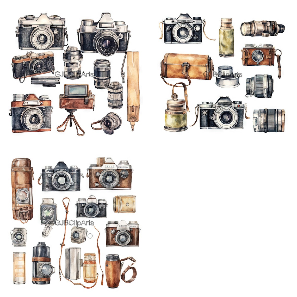 Vintage Photography Equipment Collection,classic Photographydigital