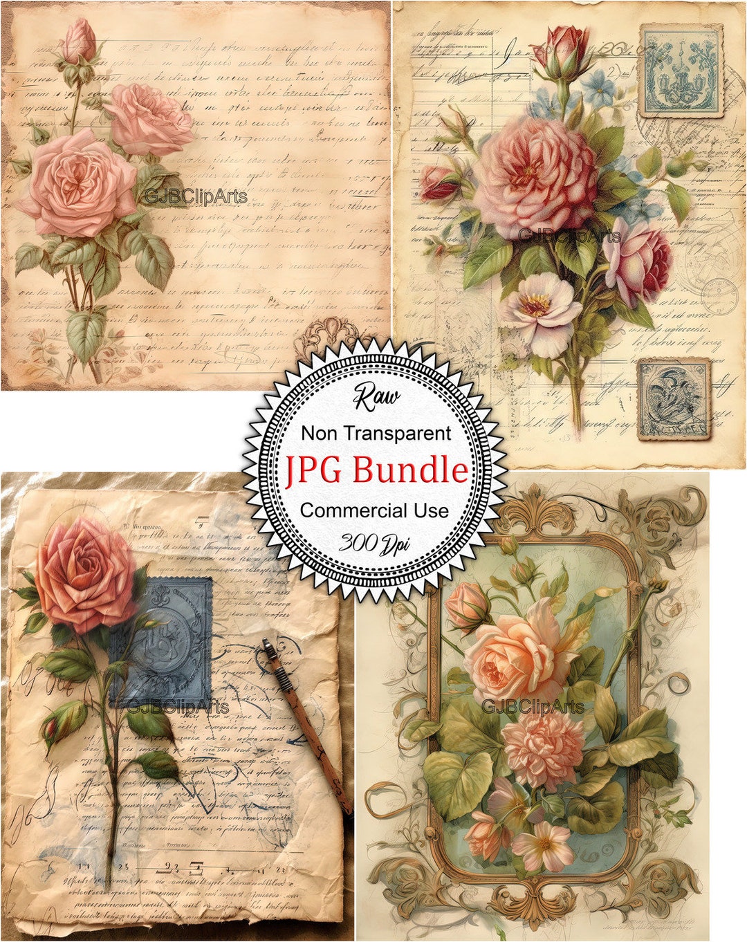 Victorian Era Letter Clipart, Journaling Bible , Journaling Tracker