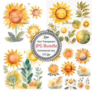 Sun Nature Watercolor Clipart, Journaling Bible Niv, Journaling Supplies, Junk Journal Kit Printable, Journaling Paper