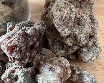 Myrrh Resin Incense Collection: 5 Types of Myrrh, 6.5 oz total