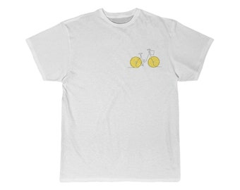 Men's Short Sleeve Tee with Bicycle Logo