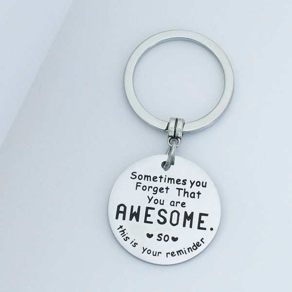 BESPMOSP Sometimes You Forget You're Awesome - Llavero con