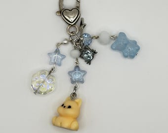 Blue Puppy Keychain & Bag Charm