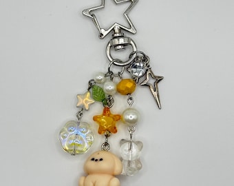 Yellow Puppy Keychain & Bag Charm