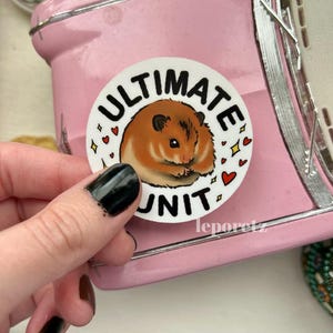Ultimate Unit Hamster Sticker