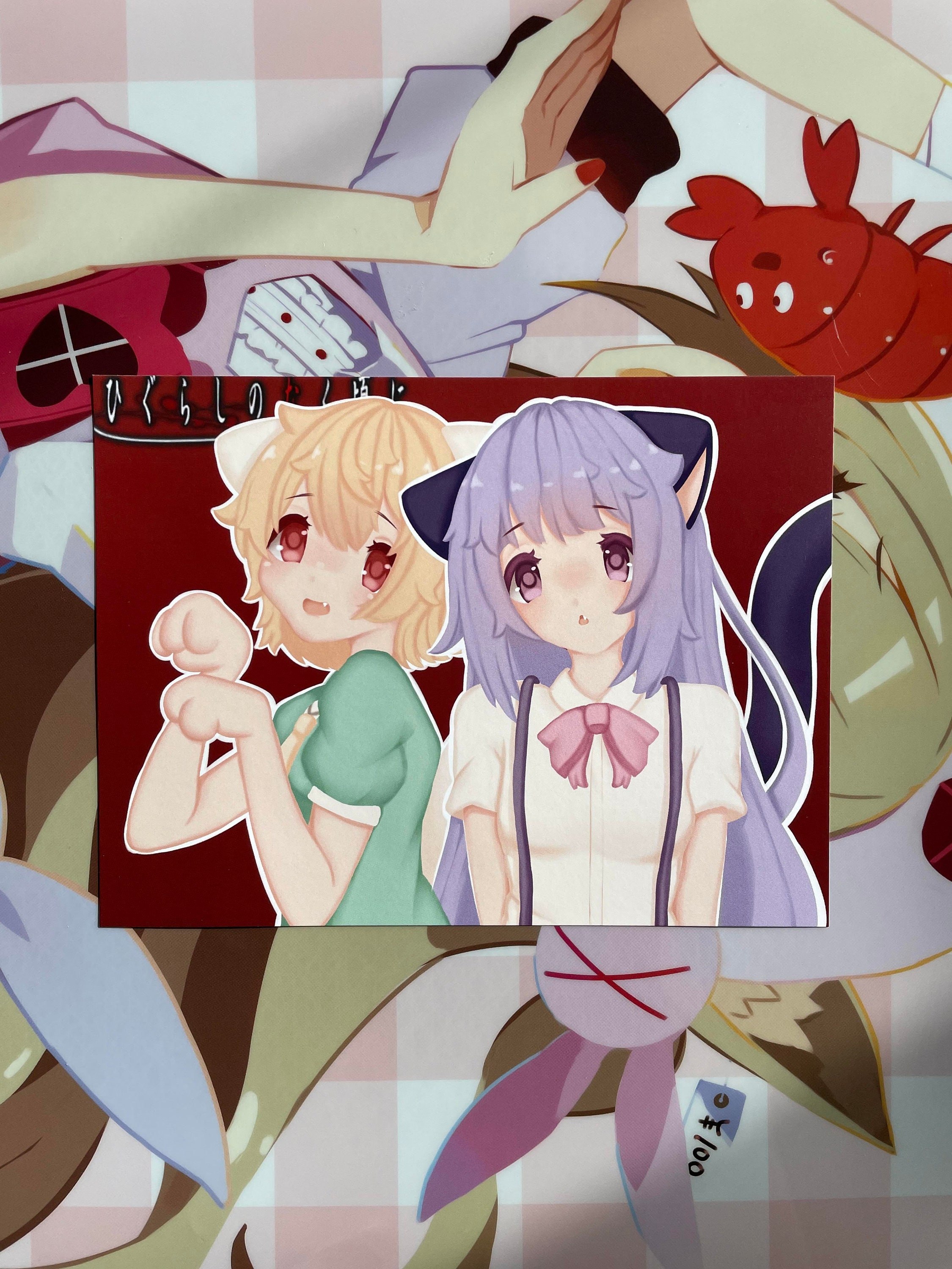 furude rika and houjou satoko (higurashi no naku koro ni and 1 more)