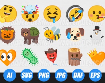 Emoji Clipart, Emoji Svg,Smiley Face Svg,  Happy Face Svg, Smiley Face Vector, Smiley Face Png, Emoji Vector, Emoji Png, Smiley Face Clipart