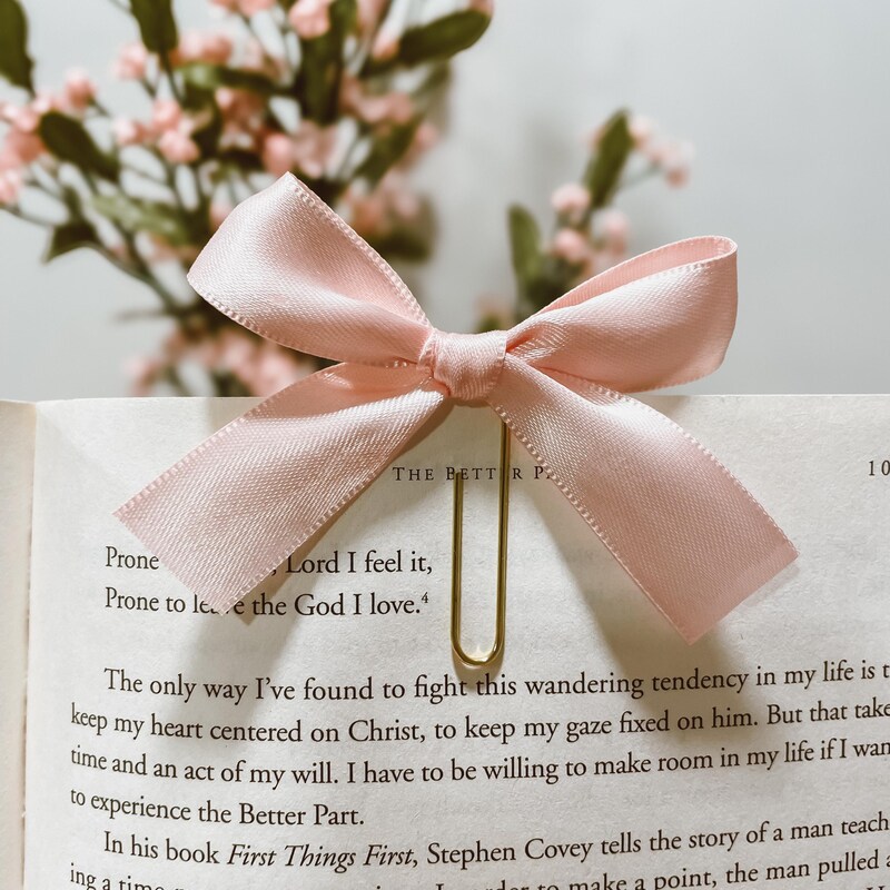 Ribbon Bookmarks - Etsy