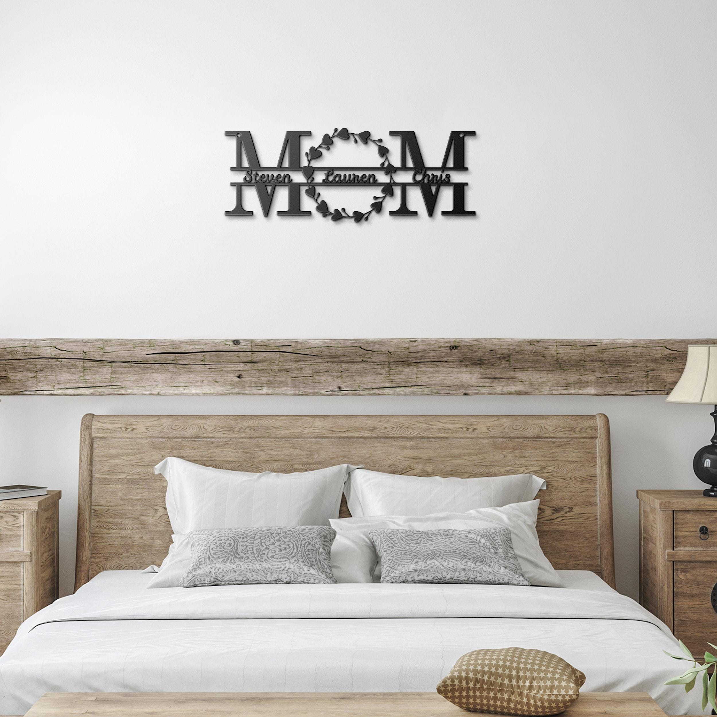 Mom Metal Sign Personalized Mom Metal Sign, Custom Mothers Day Gift, Mom Birthday Gift ...
