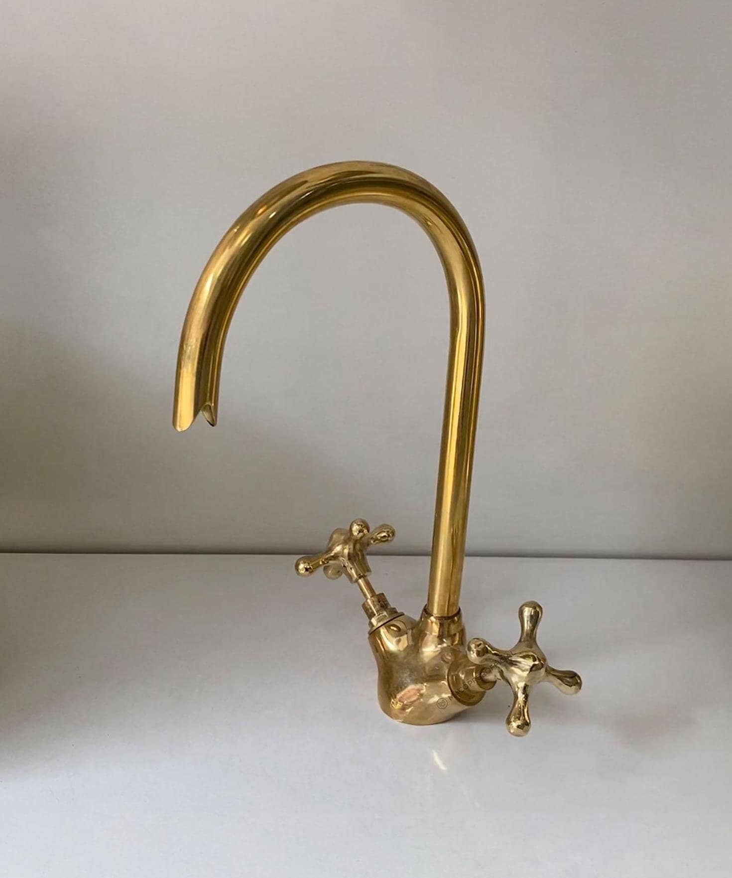 Haofy Bad-Wasserhahn Aus Zinklegierung – Einhebelkaltwasserhahn, Verchromt, Für Waschbecken In Bad Oder Küche
