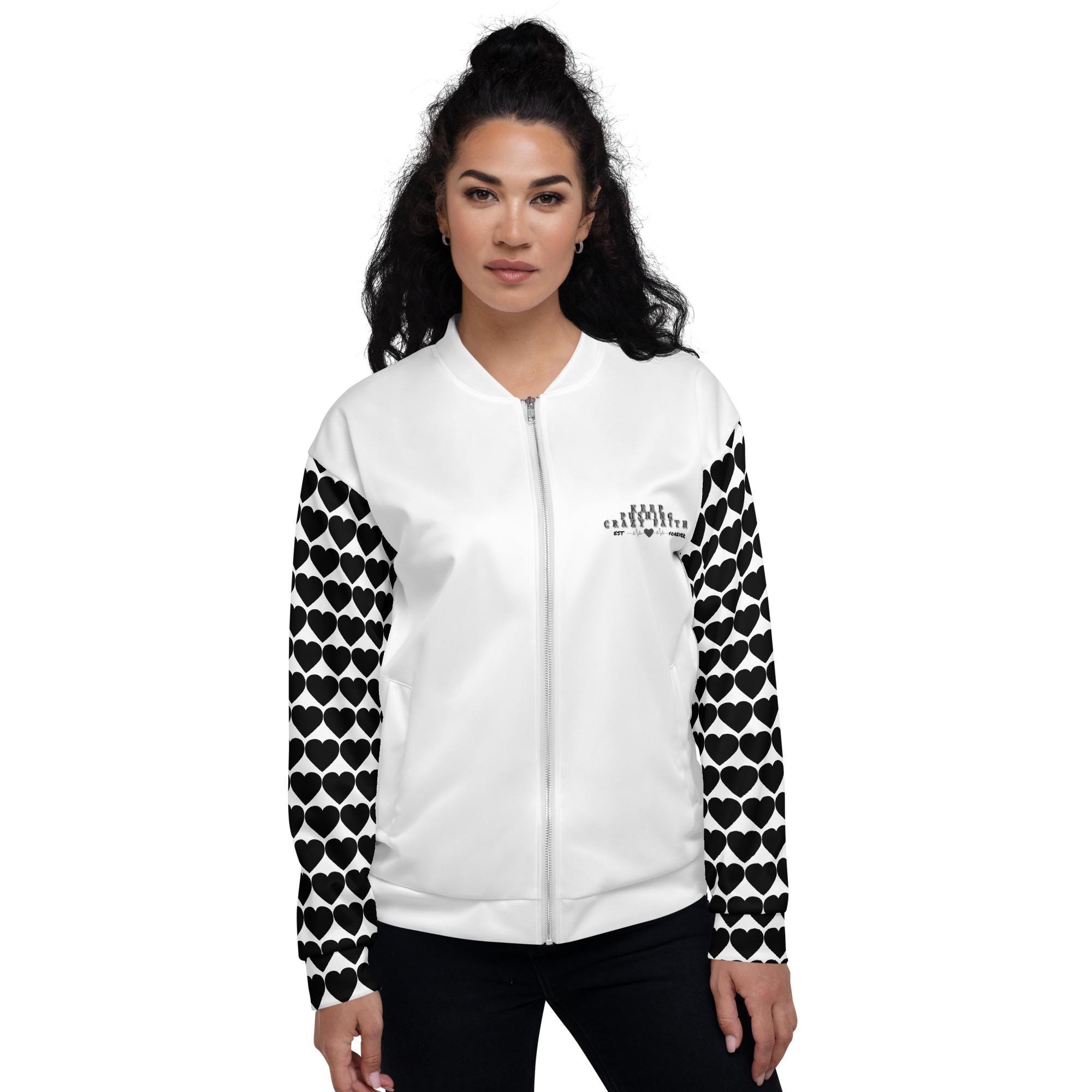 Limited Keep Pushing Bomber Jacket (unisex)