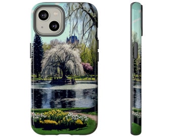 Upplev Boston Gardens i Monets vision med vår design av mobilskal