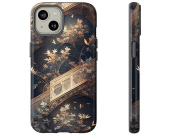 Vi presenterar Ernst Haeckel Botanical-telefonskal: Ultrahög upplösning, 16k-design med Glitch- och Datamoshing-element.
