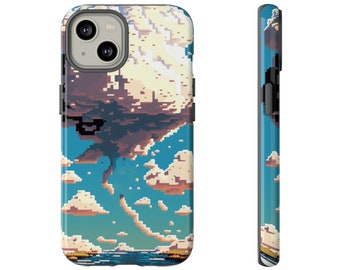 Fluffy Clouds 8 Bit Mobilskal - Ge din teknik en drömlik touch