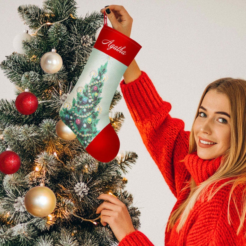 Christmas Gifts Custom Stockings Personalized Needlepoint Stockings