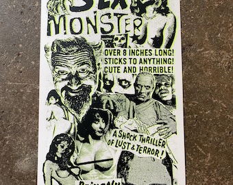 Sex Monster 10” x 20”  Print