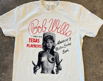 Camisa de colores cómodos de Bob Wills & The Texas Playboys