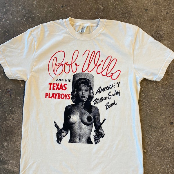 Bob Wills & The Texas Playboys Comfort Colors Shirt