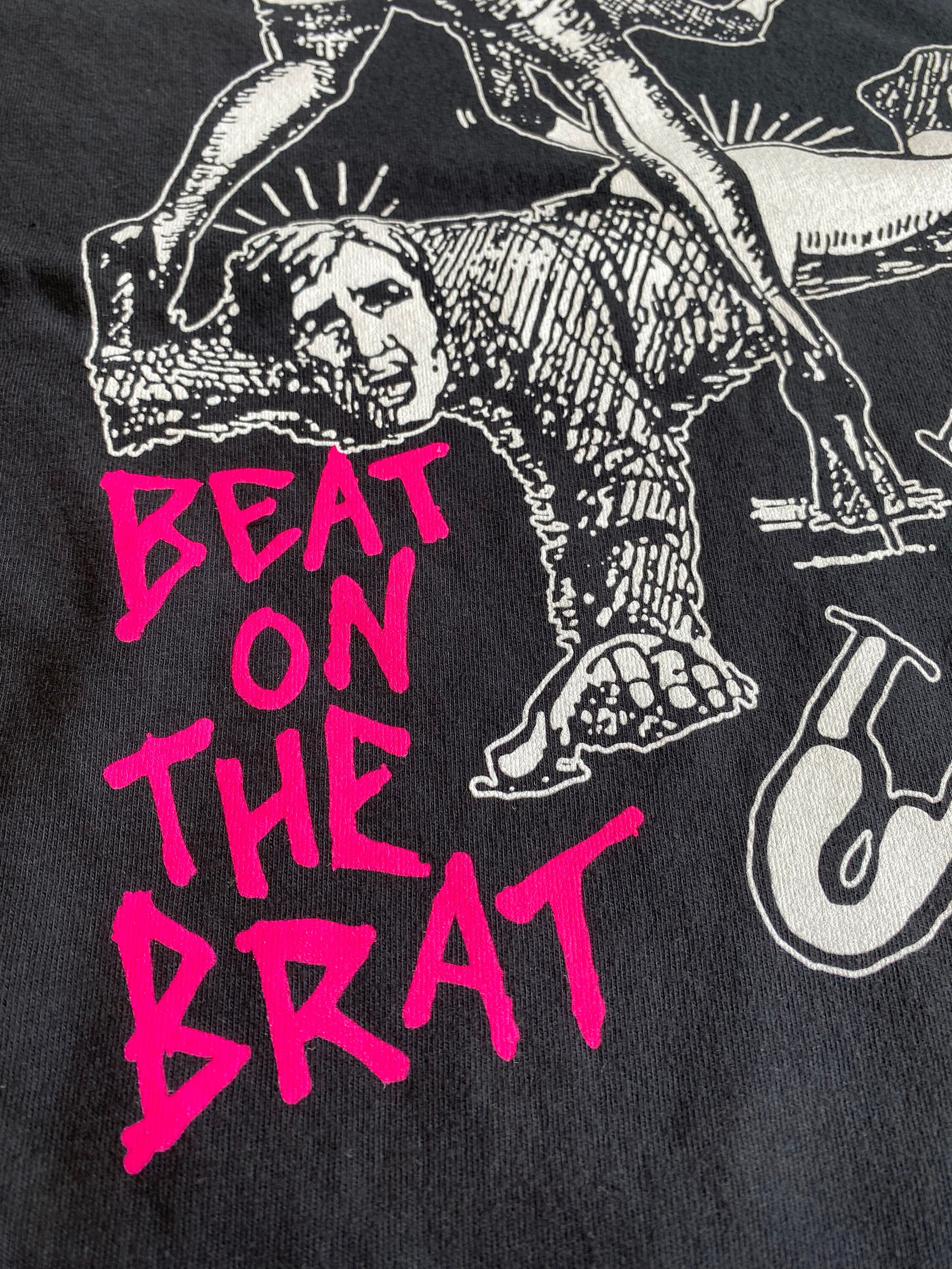 トップス Lint89RAMONES BEAT ON THE BRAT WE303 Ramones Beat on the Brat Comfort Colors Punk Shirt - Etsy