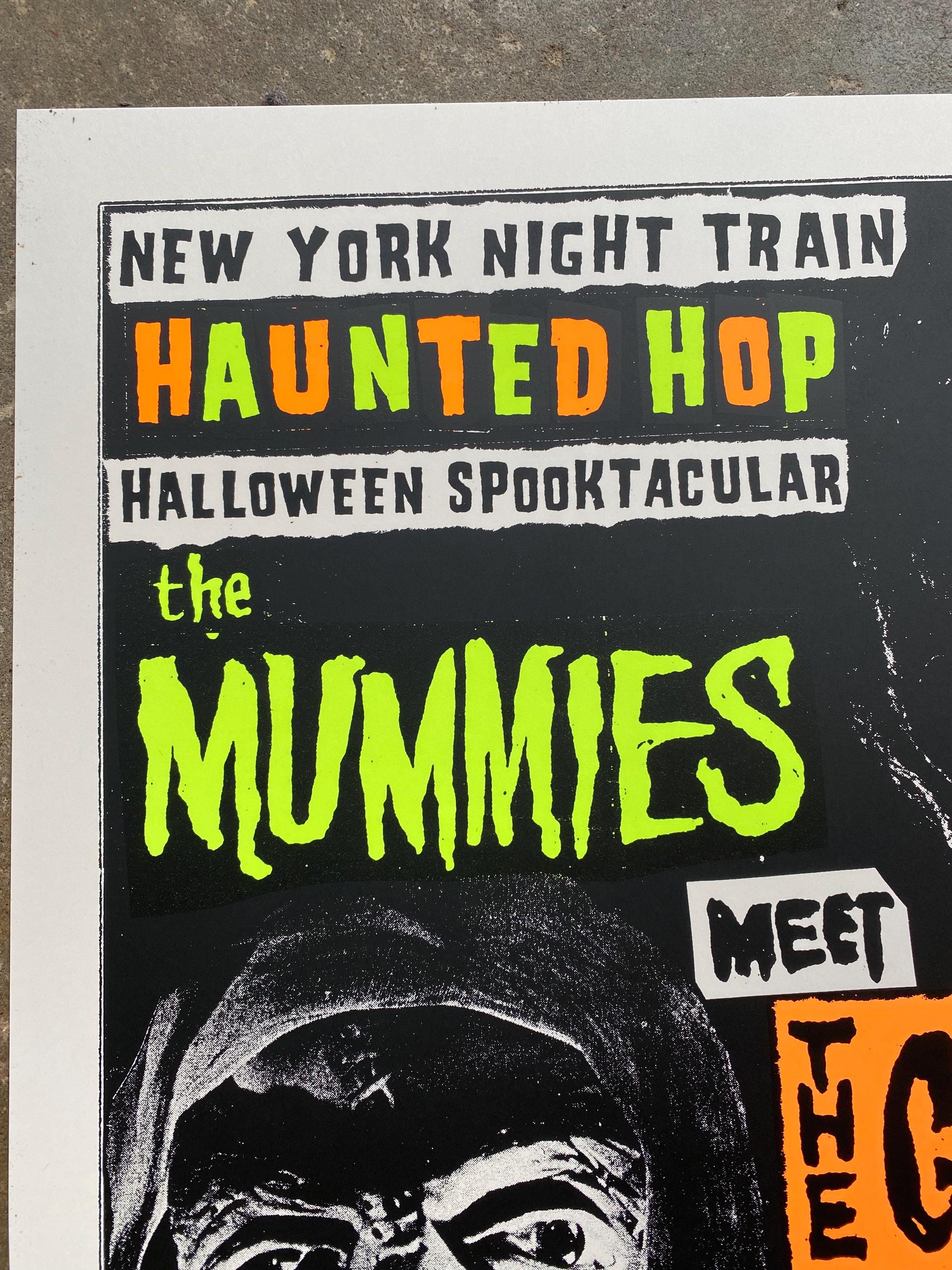 The Mummies Meet the Gories 16” X 20” Gig Poster New York Night