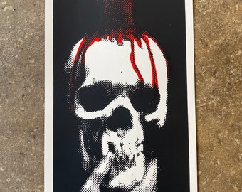 Midnight Limited Silkscreen Print 10” x 20”