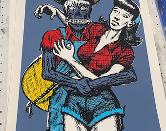 Murder In The Swamp 16” x 20” Print Olaf Jens
