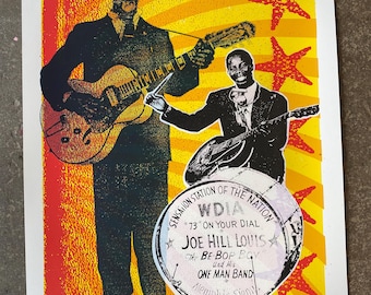 Be-Bop Boy  16” x 20” Print Joe Hill Louis