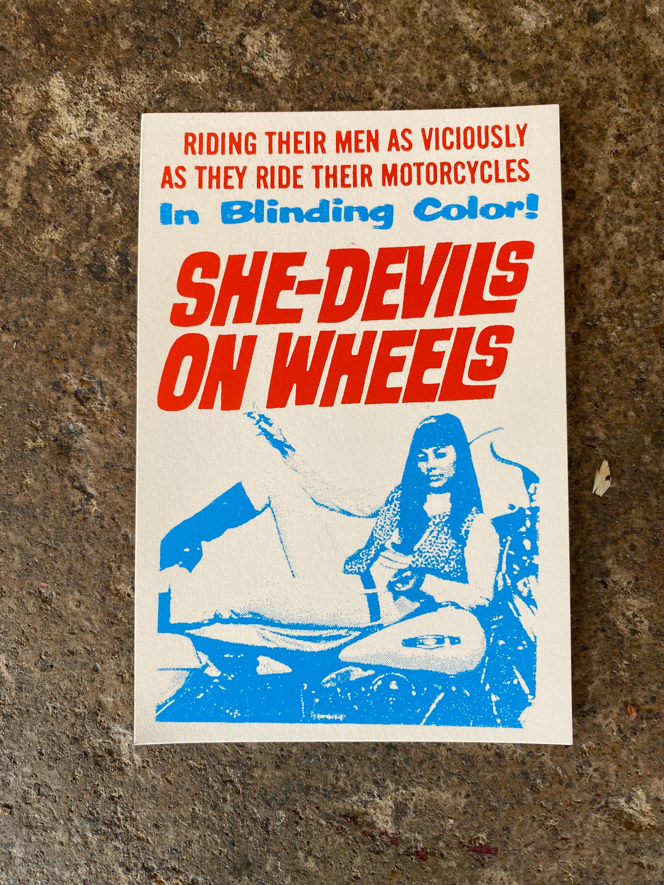 She Devils on Wheels - Etsy
