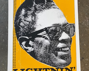 Lightnin’’ 16” x 20” Silkscreen Art Print