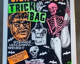 Trick Bag 16” x 20” Print Halloween