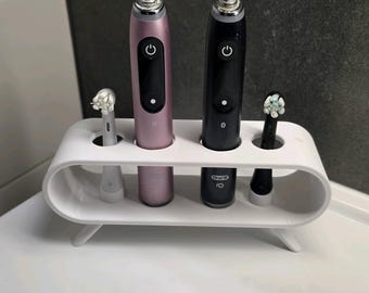 Oral-B iO Dual Zahnbürstenhalter | Moderner, Platzsparender Badezimmer Organizer