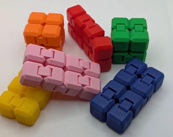 Cubo antiestrés Infinity – Juguete para aliviar el estrés – Divertido – Disponible en muchos colores