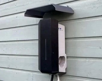 Regenabdeckung für an der Wand befestigtes EV-Ladegerät - Wetterschutz-Baldachin