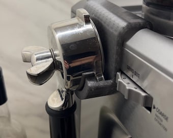 Soporte para portafiltro de espresso / Soporte universal para prensador, accesorio para máquina de café de color negro