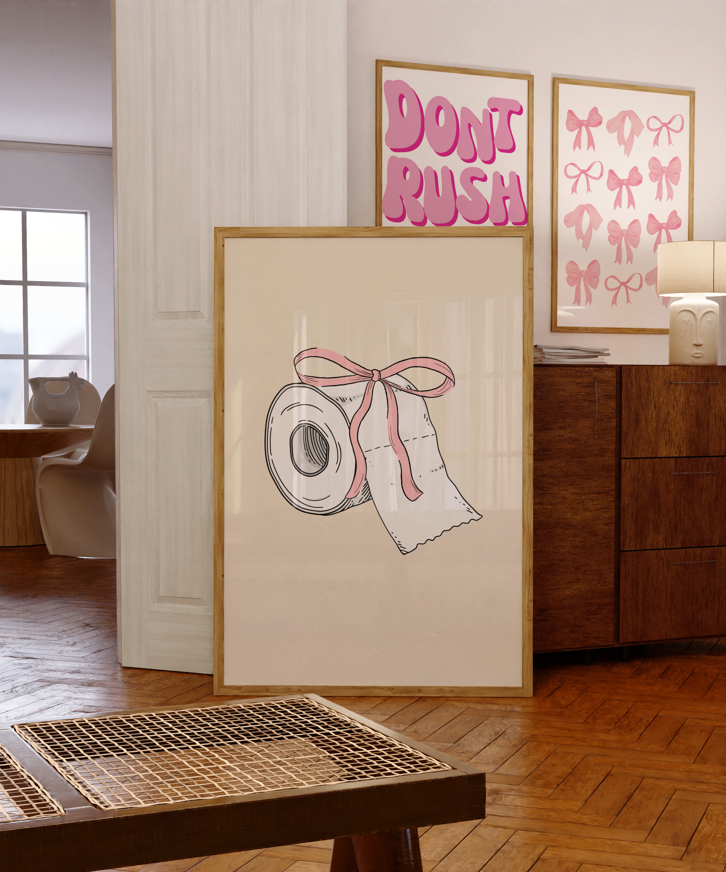 Girly Bathroom Art - Etsy, image size:2500x3000