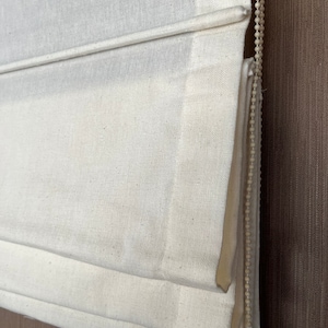 Linen Roman Blind - Roman Blind Roman Blinds Trim Mid Weight Linen Fabric Roman Shade Curtain