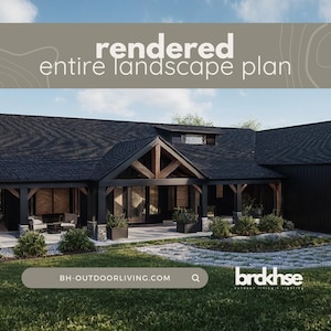 Entire Landscaping Proposal - Includes Renderings, Plant Lists, and Colored Plan.