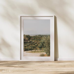Tuscany Photography Print | Winery View Art | Italian Countryside Landscape | Tuscany Wall Decor | Vineyard Photography | Travel Photography