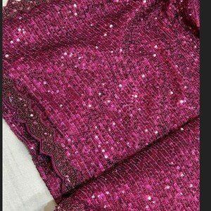 Kivara Pailletten Saree partywear Sari