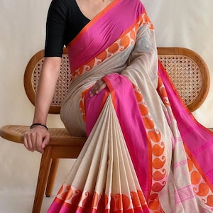 Woshin khaddi cotton saree,,,,Bengal saree