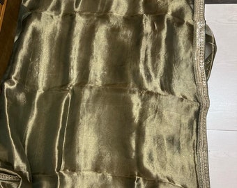 Women Organza Saree Wmbroidered Border saree