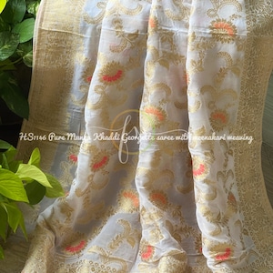 Rehmaani gorgette Saree,,,,, partywear sari,,,,Indian sari