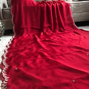 Ramaisha organza silk saree Indian sari