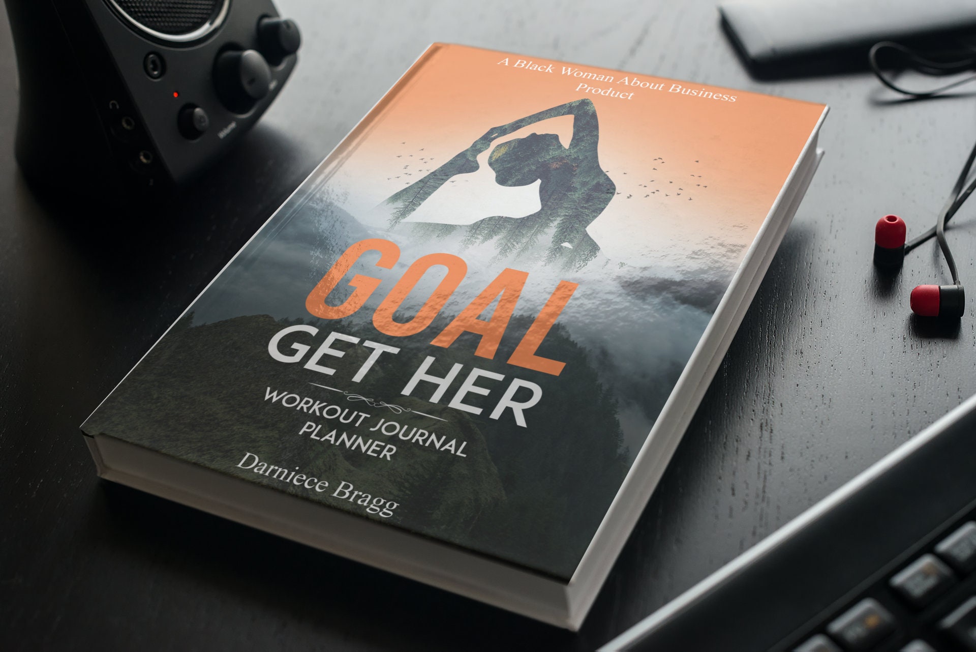 The Goal Getter Journal, 6x9, KDP Template, Canva Editable, Printable
