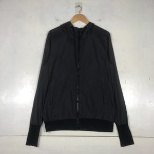 1PIU1UGUALE3 Light Parka Windbreaker Japanese Brand Blue
