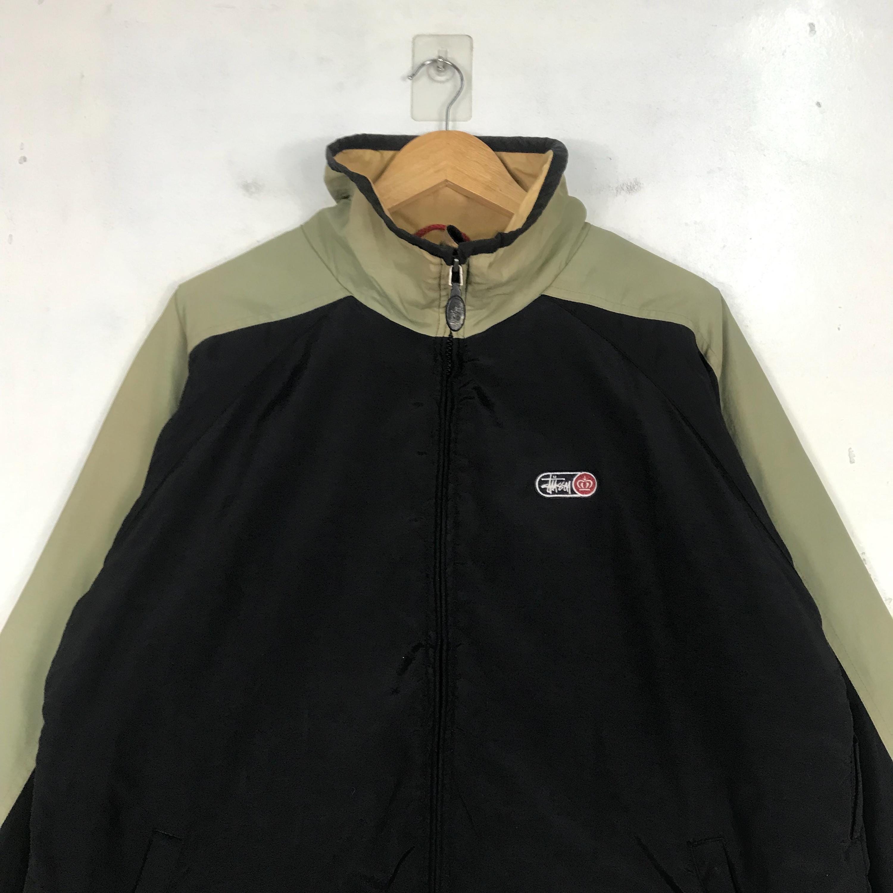 Vintage Stussy 90's Windbreaker Zipper Jacket Windbreaker