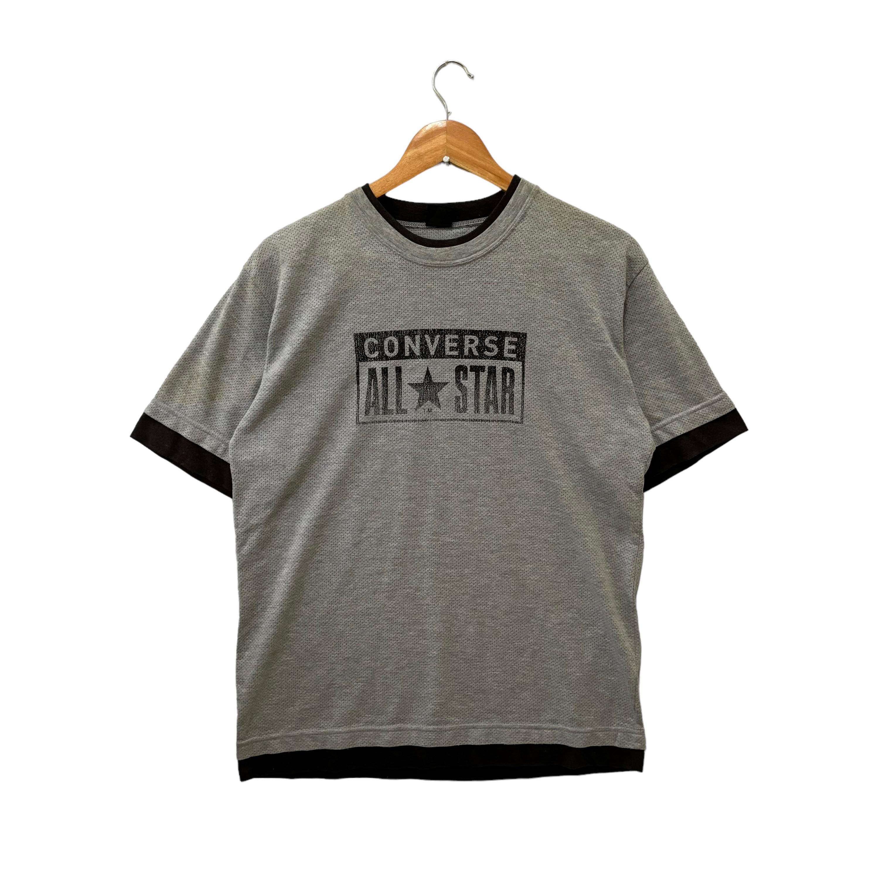 Vintage Design Converse All Star Box Logo Graphic Sportwear